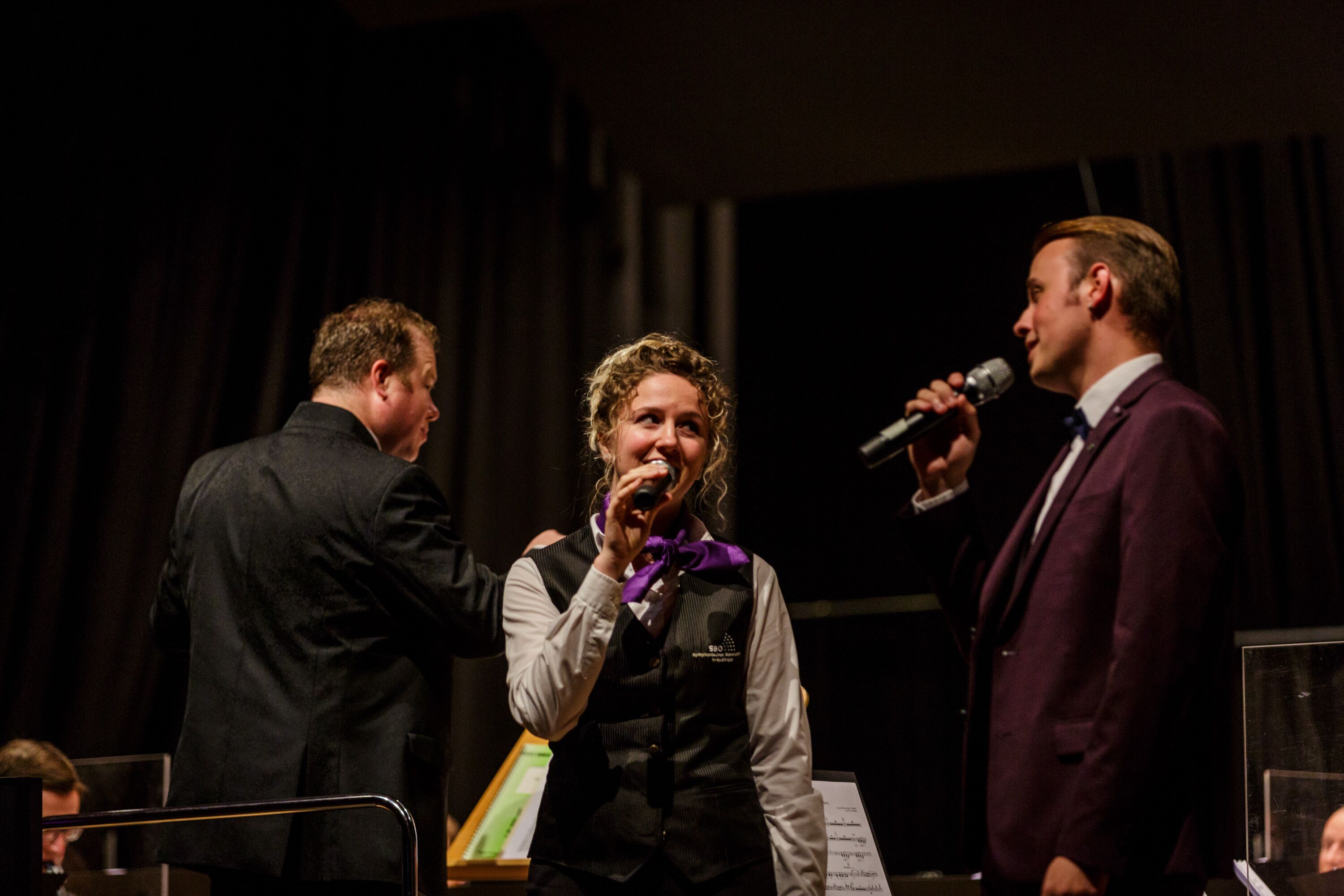 Livia Fattorelli im Duett mit Luca Zimmermann am Symphonia Summernight Konzert