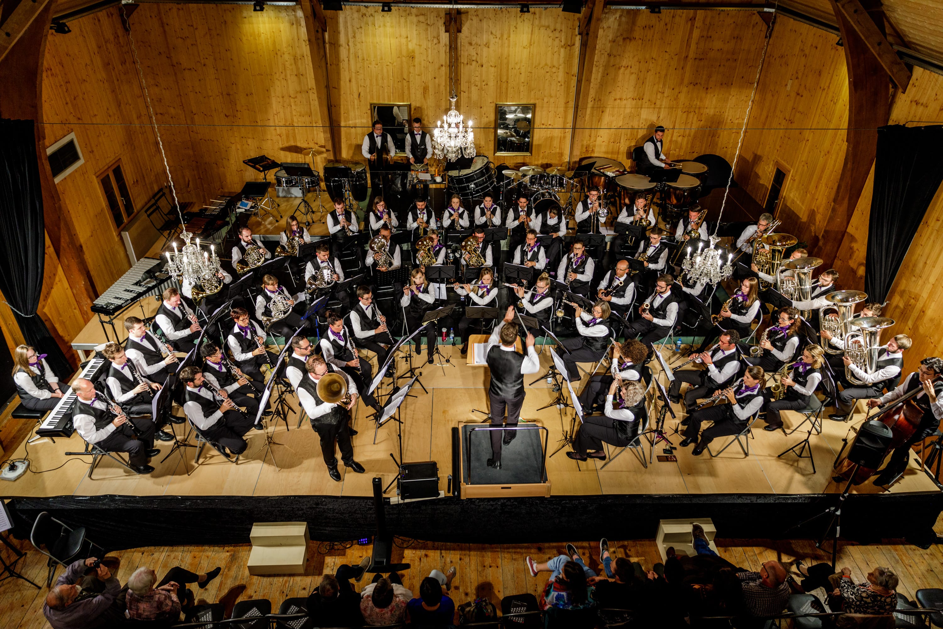 Das Symphonische Blasorchester Kreuzlingen im Schloss Girsberg